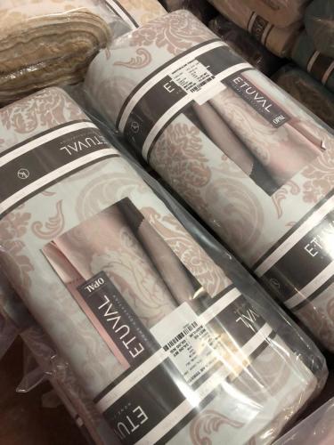 OPAL DAMASK DESEN BEJ/MAVİ